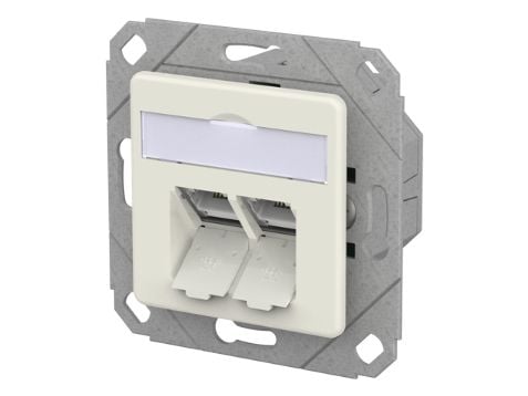 METZ CONNECT 130E381102-I, RJ-45, Valkoinen, 1 kpl
