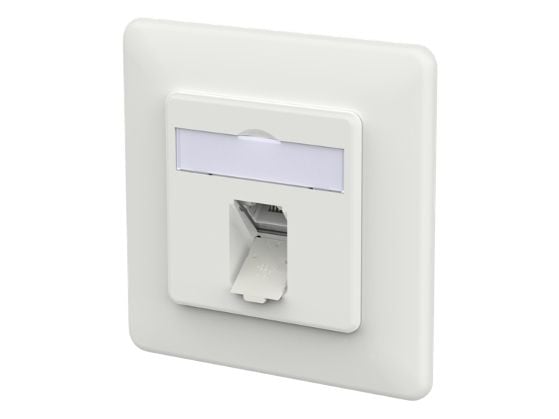 METZ CONNECT 130E371027-I, RJ-45, Vit, 1 styck