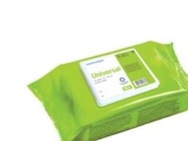 Universalengangsklude Wet Wipe Mini, pakke a 25 stk.