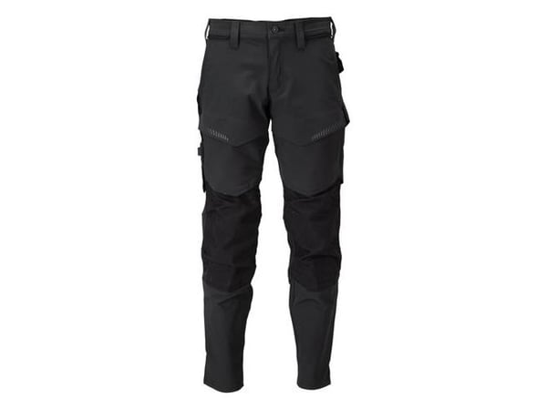 MASCOT® TYÖVAATTEET MASCOT® Räätälöidyt housut polvitaskuilla, ULTIMATE STRETCH malli 22379-311 musta 82C56