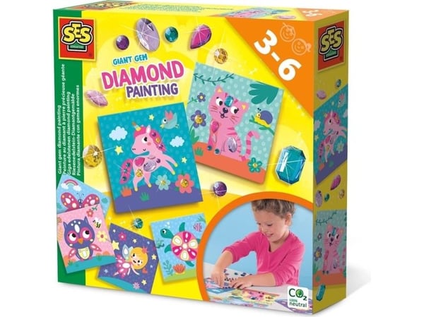 SES diamantmalerigigant av edelstener 14027 40274