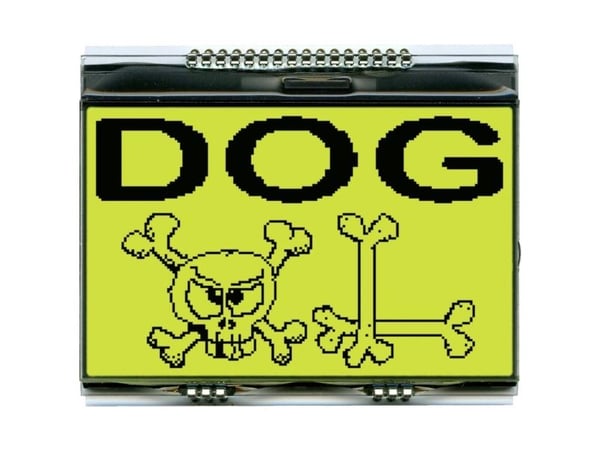 DISPLAY VISIONS LCD-display (B x H x D) 78 x 64 x 2,8 mm