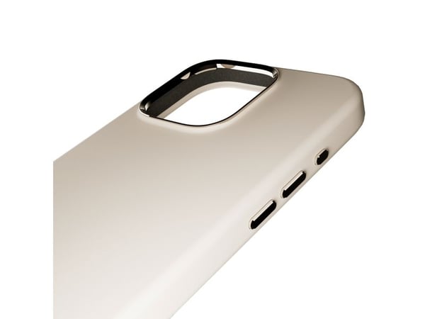 Puro Icon Mag Mag Pro MagSafe silikonikotelo iPhone 16 Pro - beigen värinen
