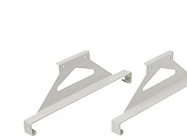beslag til kondensbakke - Passer til 810x330 mm, Hvid RAL 9002 beslag til kondensbakke - Passer til 810x330 mm, Hvid RAL 9002