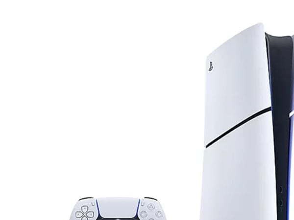 Sony PlayStation 5 (modellgrupp - Slim) Digital Edition, PlayStation 5, Svart, Vit, 16384 MB, GDDR6, 448 GB/s, AMD