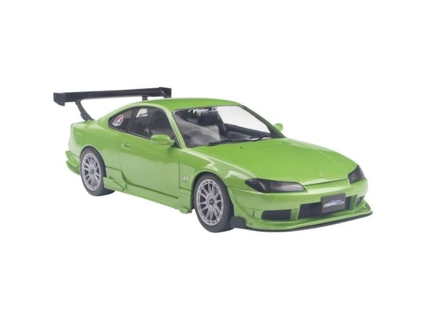 Solido personbil Nissan Silvia S15 SPEC-R AERO grønn ferdig modell