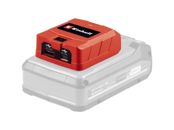 Einhell TC-CP 18 Li USB A/C-Solo USB, Batteri, Lithium, 18 V, Einhell, Oransje, 18 V - SOLO