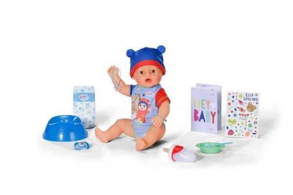 BABY born @ Jonas 43cm, Babydukke, Hankjønn, 3 år, Gutt/Jente, 430 mm, Flerfarget