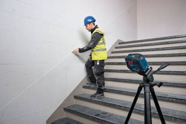 Bosch GLL 20-22 G, 20 m, 0,3 mm/m, 4°, 4 s, Horisontal/vertikal, Grønn