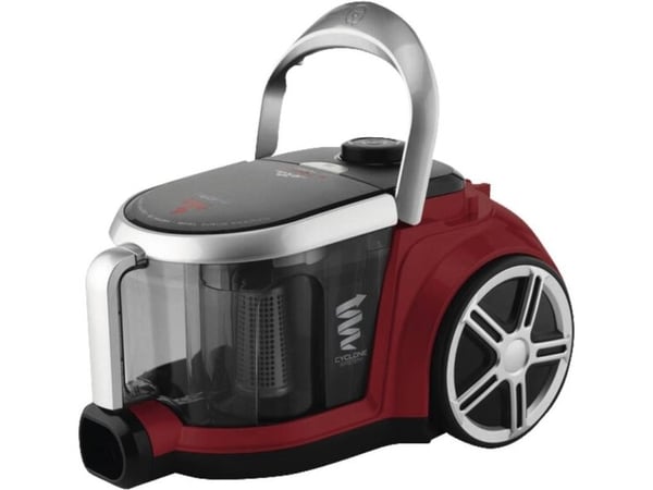 ETA Stormy Turbo 3517 90000 - Støvsuger - kanister - uten pose - sort / rød