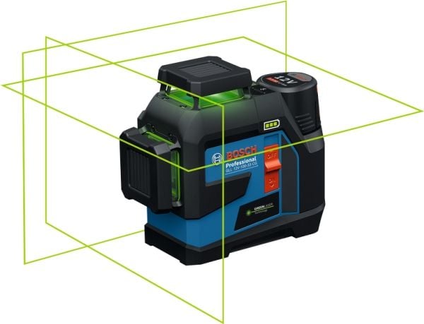 Bosch GLL 12V-100-33 CG, 30 m, 0,3 mm/m, 4°, 100 m, 4 s, Horisontal/vertikal