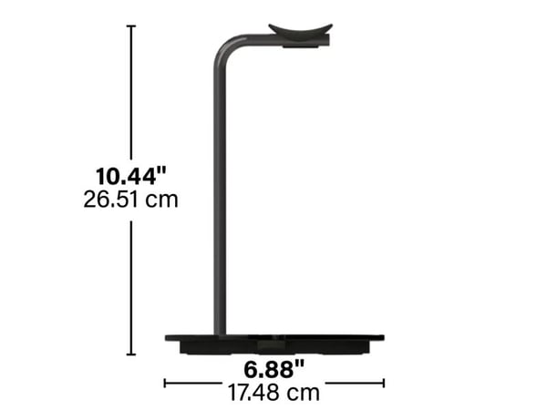 SANUS WSHSH1, Hodesettstativ, Sort