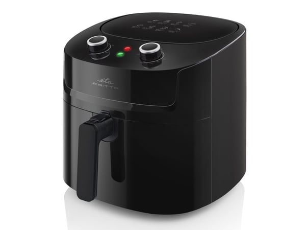 Eta ETA fettfri frityrkoker | Varmluftfrityrkoker | ETA216890000 Fritta | Effekt 1800 W | Kapasitet 7,2 L | Varmluftsteknologi | Juodas