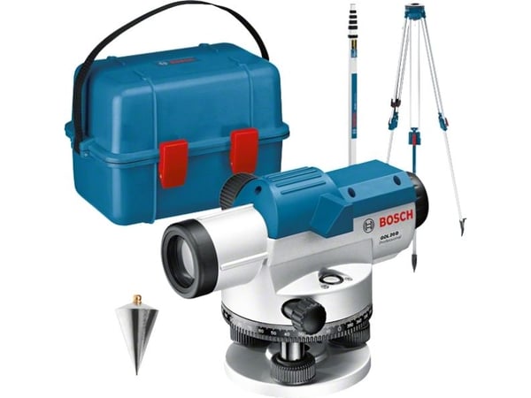 Bosch OPTICAL NIVELATOR GOL20D SET + BT160 + GR50