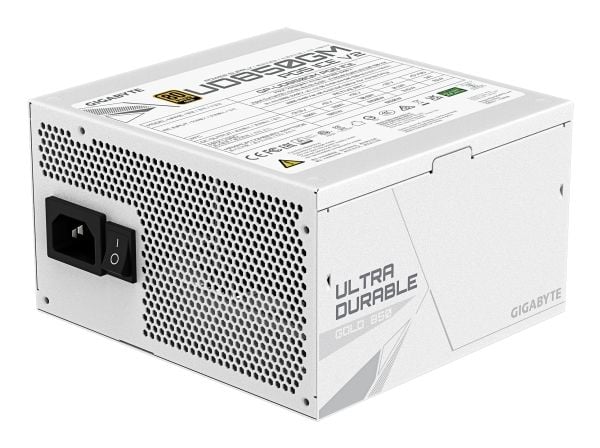 GIGABYTE UD850GM PG5 V2 ICE, 850 W, 100 - 240 V, 50/60 Hz, 12 - 6,5 A, aktiv, 105 W