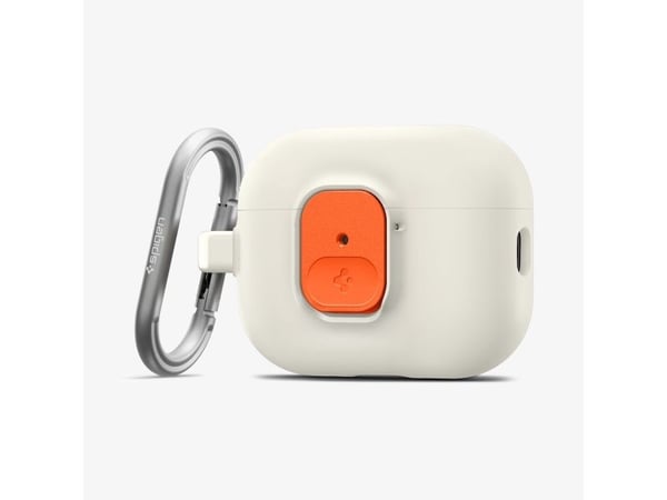 Spigen Nano Pop, Etui, Polykarbonat (PC), Silikon, Termoplastisk polyuretan (TPU), Beige, Oransje