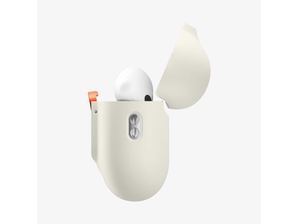 Spigen Nano Pop, Etui, Polykarbonat (PC), Silikon, Termoplastisk polyuretan (TPU), Beige, Oransje