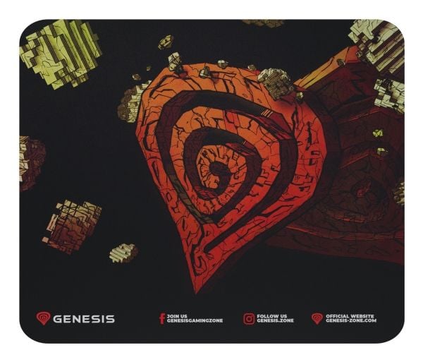GENESIS Ancient Stone of, Flerfarvet, Billede, Stof, Gummi, Gaming musemåtte
