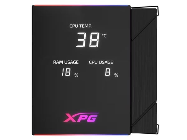 XPG MAESTRO PLUS 62DA, Ilmanjäähdytin, 12 cm, musta