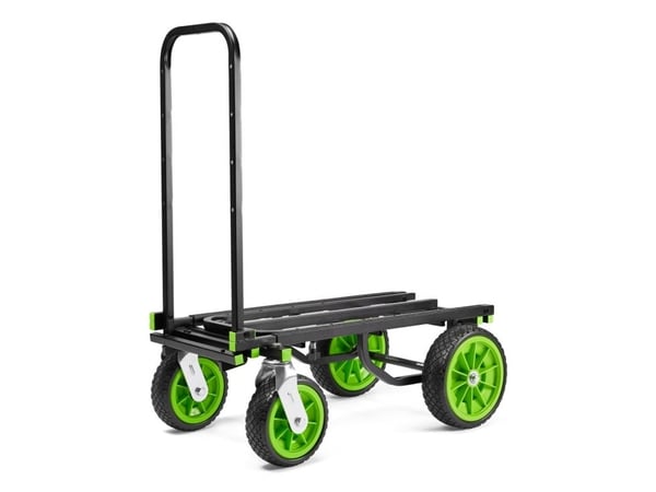 Gravity CART L 01 B, Stål, Transportvogn, Sort, Grønn, 170 kg, Solide hjul, 4 hjul