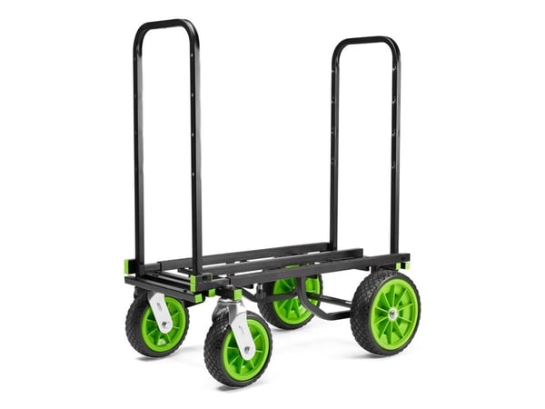 Gravity CART L 01 B, Stål, Transportvogn, Sort, Grønn, 170 kg, Solide hjul, 4 hjul