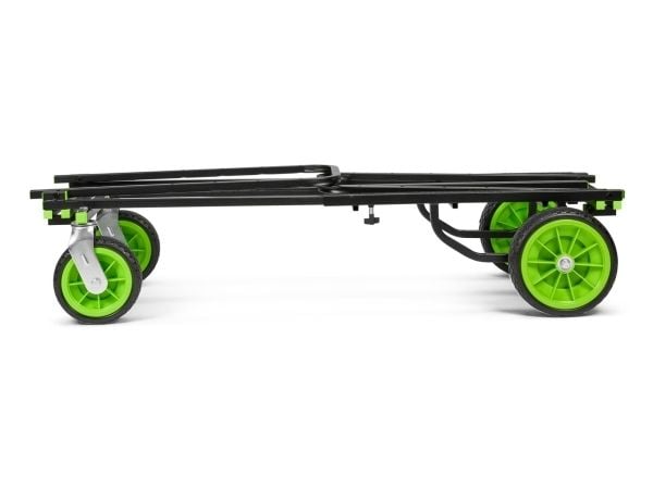 Gravity CART L 01 B, Stål, Transportvogn, Sort, Grønn, 170 kg, Solide hjul, 4 hjul