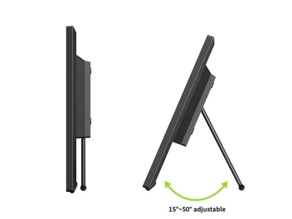Hannspree HT165HPB - LED-skjerm - 15.6" - berøringsskjerm - 1920 x 1080 Full HD (1080p) @ 60 Hz - IPS - 250 cd/m² - 800:1 - 15 ms - HDMI, VGA - høy...