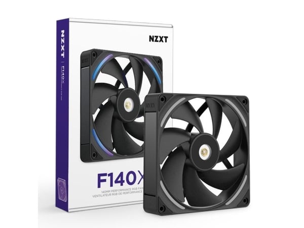 NZXT F140X, Vifte, 14 cm, Svart
