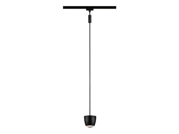 Paulmann Tyros, LED, Glödlampan/-lamporna kan inte bytas ut, 200 LM, IP20, Svart