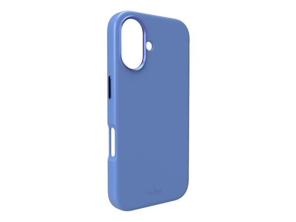 Puro Icon Mag Mag Pro MagSafe silikonikotelo iPhone 16:lle - sininen