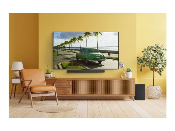 LG SC9S - Lydplanke - for hjemmekino - 3.1.3-kanal - trådløs - Bluetooth, Wi-Fi - Appstyrt - 400 watt (totalt)