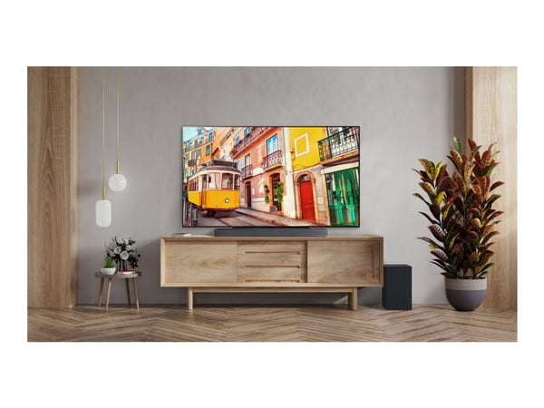 LG SC9S - Lydplanke - for hjemmekino - 3.1.3-kanal - trådløs - Bluetooth, Wi-Fi - Appstyrt - 400 watt (totalt)