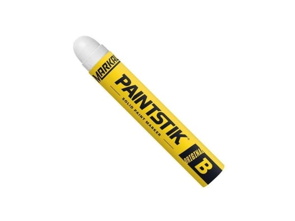 Markal Paintstik Original B 80220 permanent fargemarkør hvit 17 mm