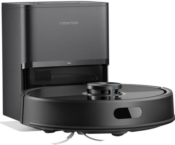 Roborock Q7 TF+, Pussiton, musta, Pyöreä, Pölypussi, 3 renkaita, 0,2 L