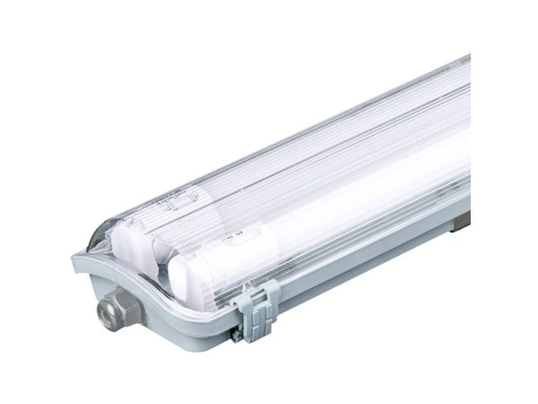 V-TAC Hermetic autotallivalaisin LED 2x loisteputki 18W VT-12023 kylmä 3400lm