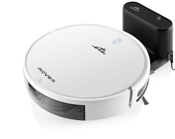 ETA Rover 1248 90000 - Støvsuger - robotlignende - uten pose - hvit inkludert lader