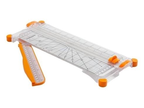 Fiskars 1077799, 10 ark, 30,5 cm, Manuell klemme, A3, A4, 75 g/m², Hvit
