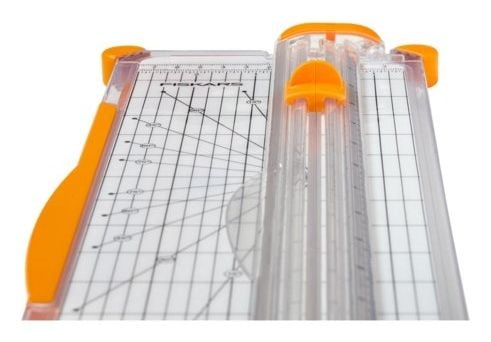 Fiskars 1077799, 10 ark, 30,5 cm, Manuell klemme, A3, A4, 75 g/m², Hvit