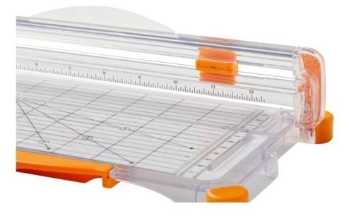 Fiskars 1077799, 10 ark, 30,5 cm, Manuell klemme, A3, A4, 75 g/m², Hvit