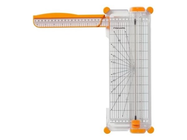 Fiskars 1077799, 10 ark, 30,5 cm, Manuell klemme, A3, A4, 75 g/m², Hvit