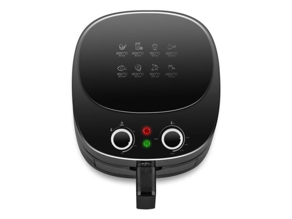 ETA Vista 0168 90000 - Varmluftsteker - 4.3 liter - 1.3 kW - svart