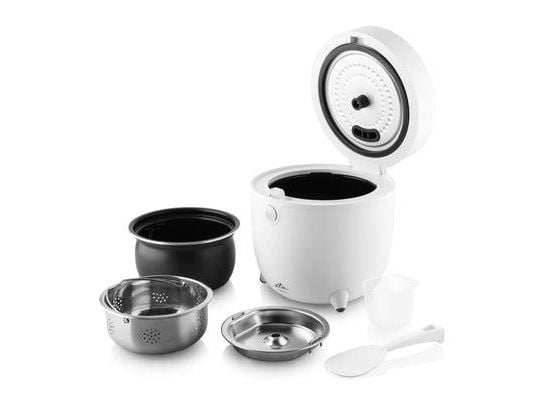 Eta FitRice, Hvit, 1,6 l, Berøringskontroll, 500 W, 220 mm, 230 mm