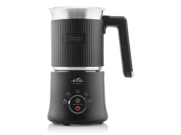 Eta Cremeo, Automatisk melkeskummer/varmer, Svart, Rustfritt stål, 0,35 l, Rustfritt stål, Berøringskontroll