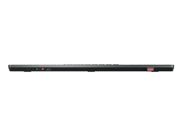 CHERRY Stream keyboard ultimate, Langallinen & langaton, USB + RF Wireless + Bluetooth, Näppäimen saksikytkin, QWERTY, LED, musta
