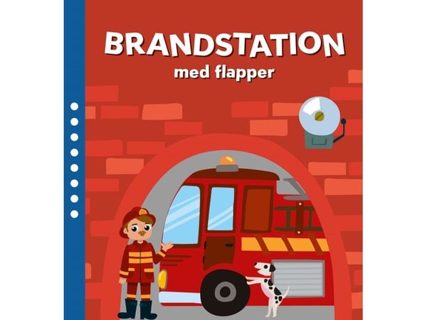 Min brannstasjon med klaff | Globe | Språk: Dansk