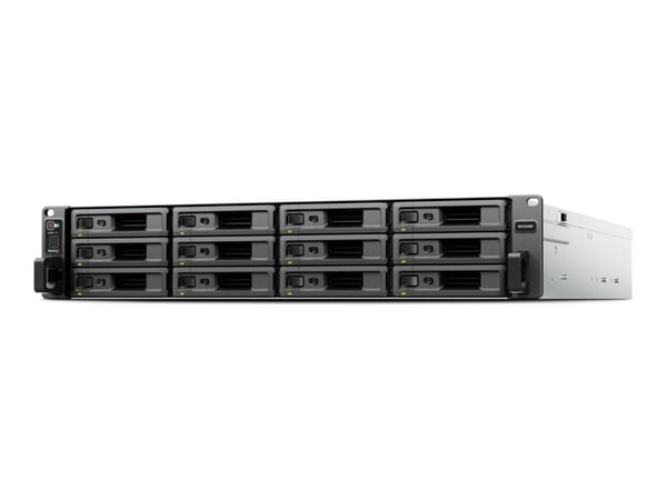 Synology RX1225RP - Kabinett för lagringsenheter - 12 fack (SATA-600) - kan monteras i rack - 2U