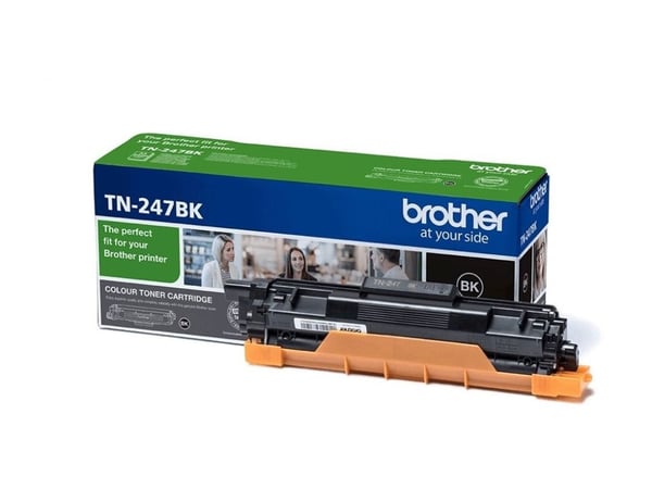 Brother TN247BK - Svart - original - tonerkassett - för Brother DCP-L3510CDW, DCP-L3517CDW, DCP-L3550DW, MFC-L3730CDN