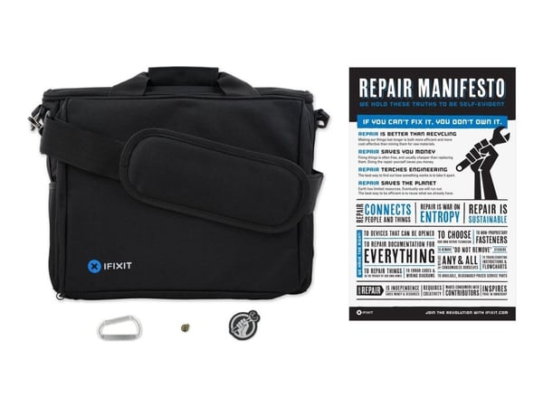 iFixit Pro Tech Movement - Bærepose for verktøysett - polyester