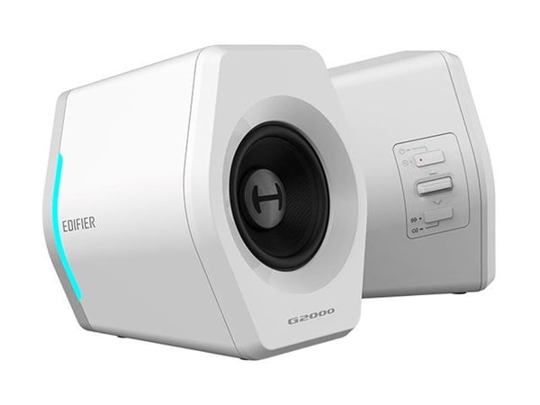 Edifier G2000, 32 W, PC/Laptop, Valkoinen, 32 W, 98 - 20000 Hz, 6,98 cm (2.75")