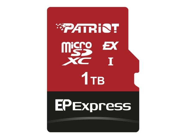 Patriot EP Series - Flashminnekort - 1 TB - Video Class V30 / UHS-I U3 / Class10 - microSDXC UHS-I